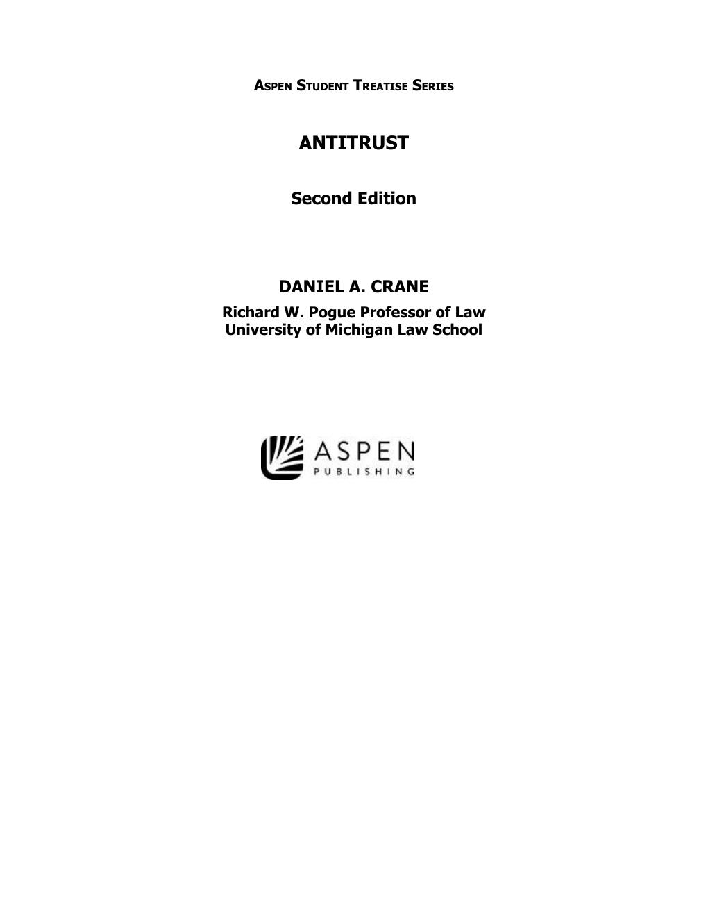 Preview page 4 of Antitrust 2nd Edition By Daniel A. Crane