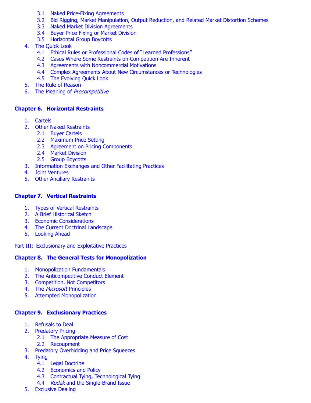 Preview page 10 of Antitrust 2nd Edition By Daniel A. Crane