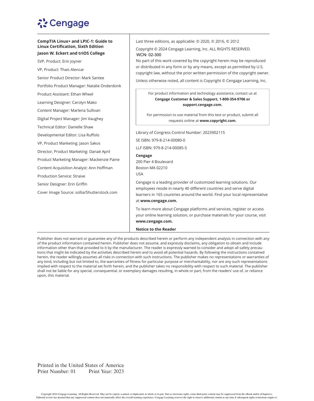 Preview page 4 of Comptia Linux+ and Lpic 1 Guide to Linux Certification 6th Edition By Jason Eckert