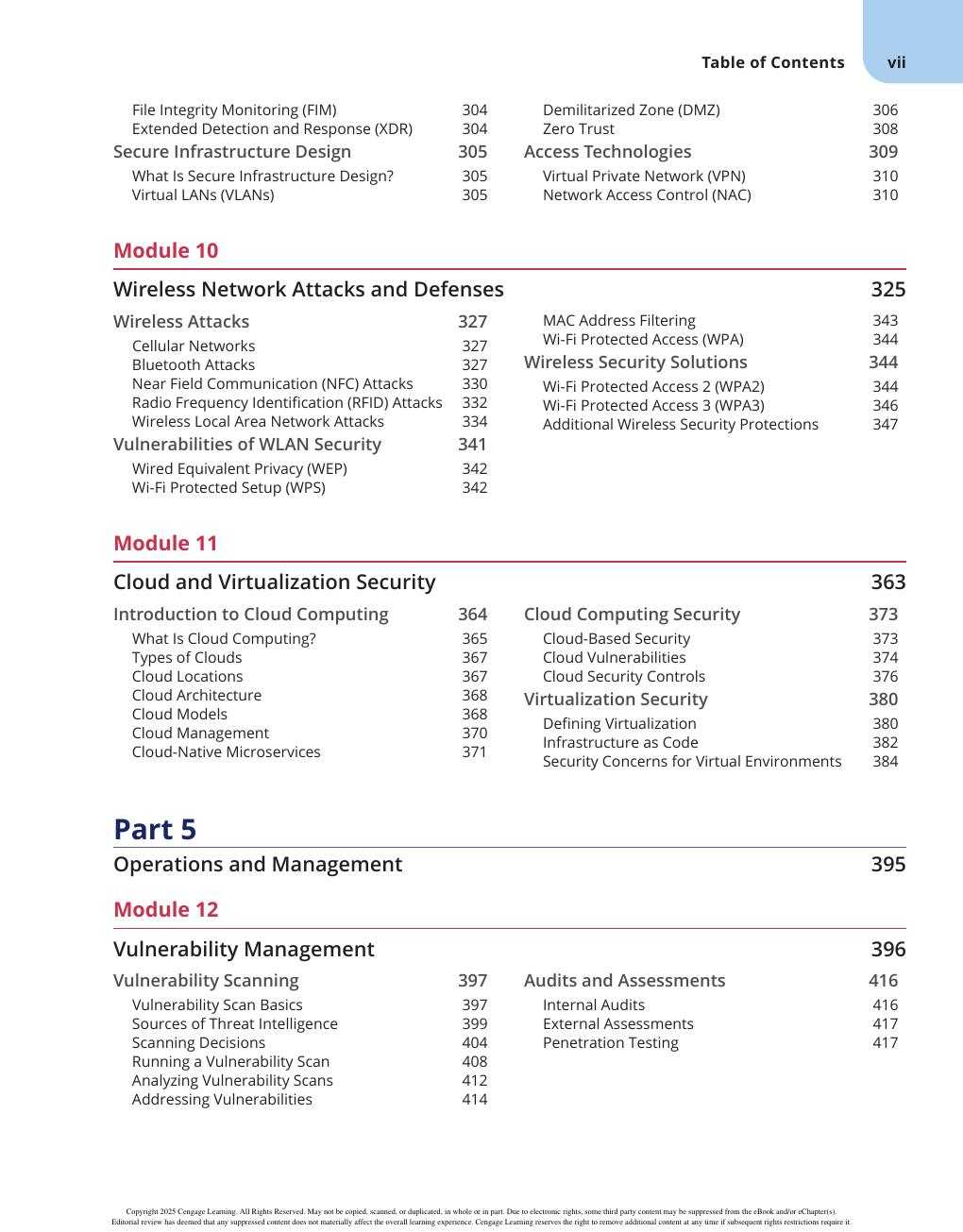 Preview page 9 of CompTIA Security+ Guide to Network Security Fundamentals, 8th Edition By Mark Ciampa