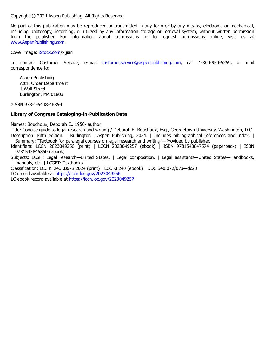 Preview page 4 of Concise Guide to Legal Research
