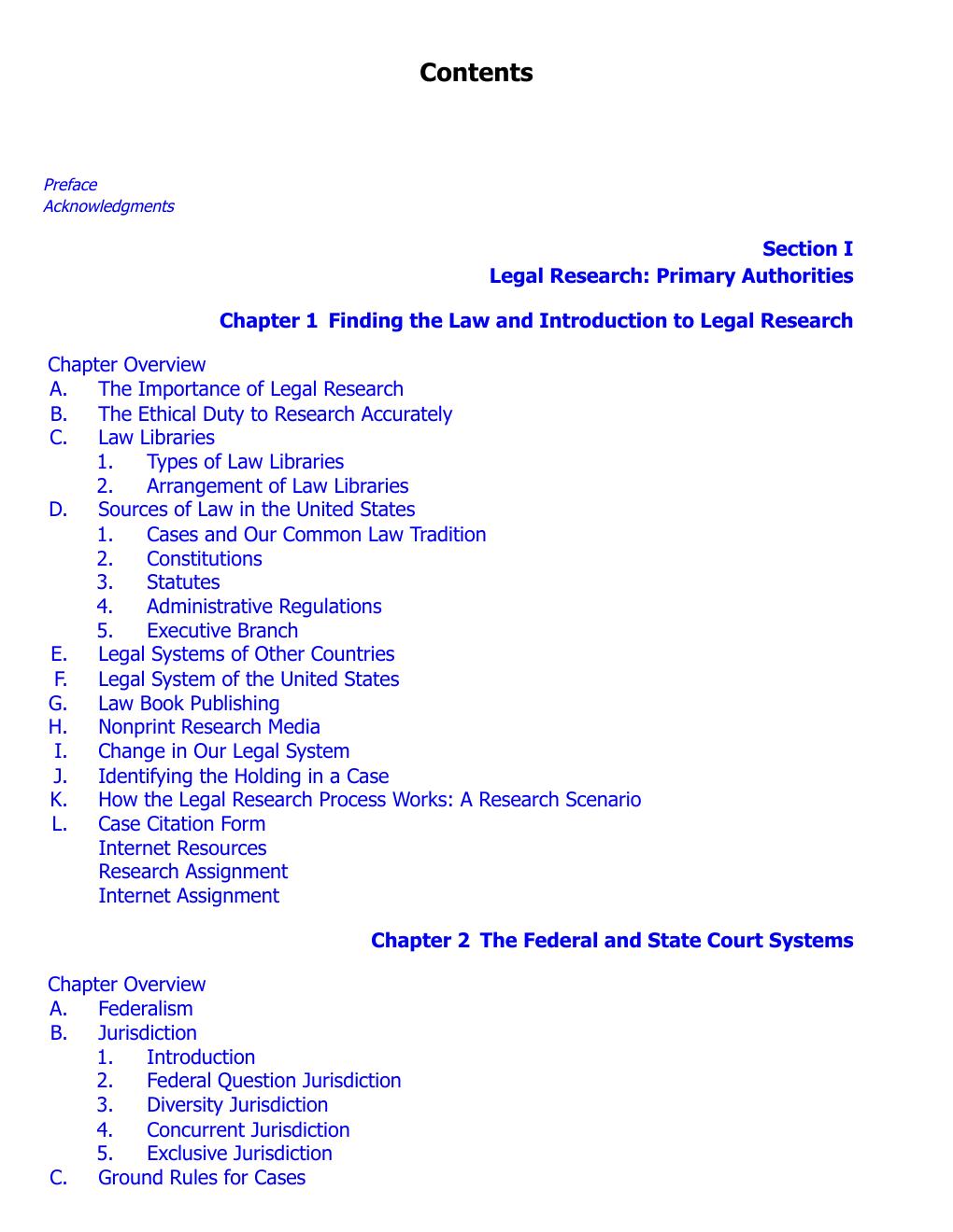 Preview page 9 of Concise Guide to Legal Research