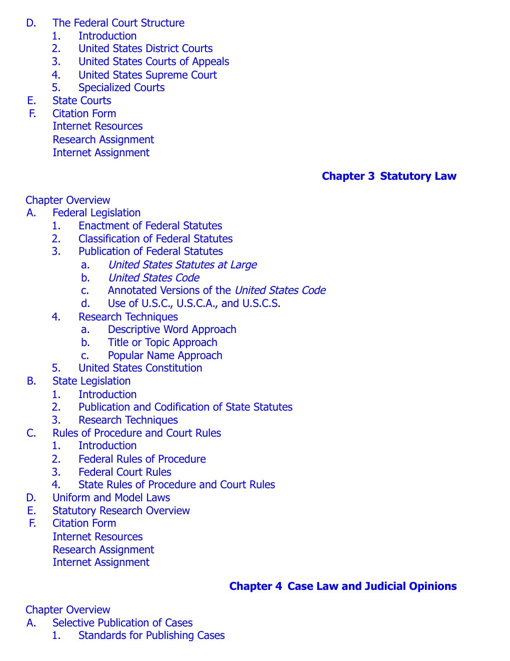Preview page 10 of Concise Guide to Legal Research