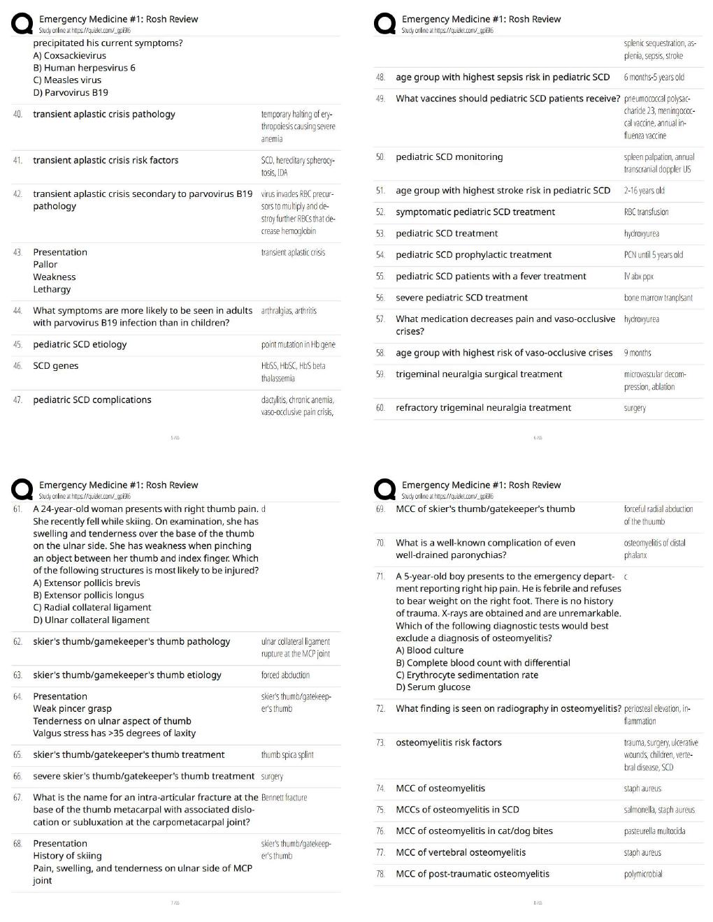 Preview page 2 of Emergency Medicine #1 / 2026 Update / Exam Prep Resource