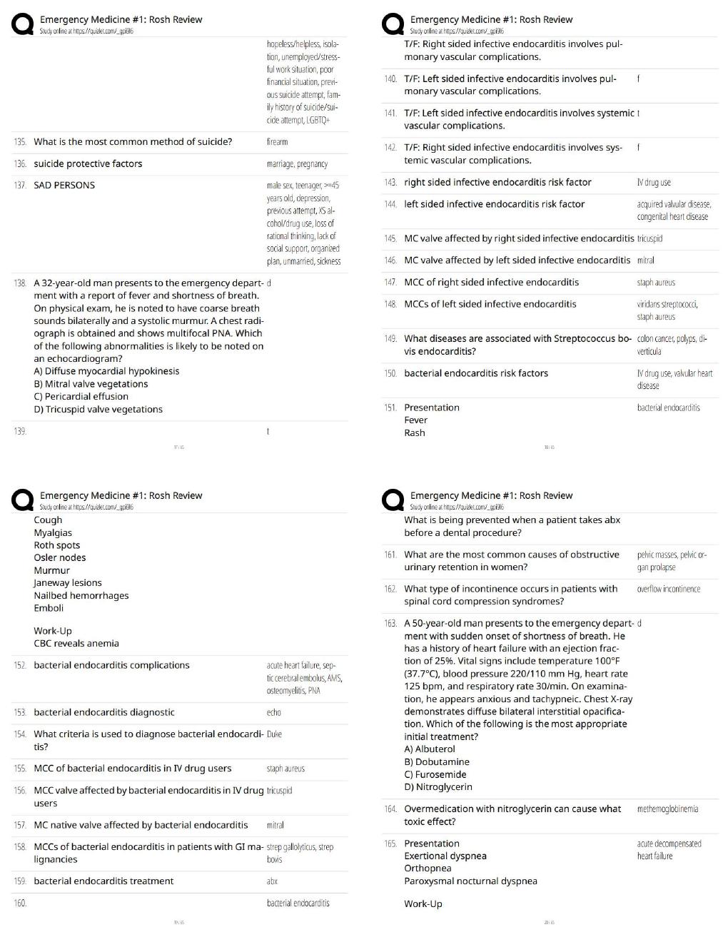 Preview page 5 of Emergency Medicine #1 / 2026 Update / Exam Prep Resource