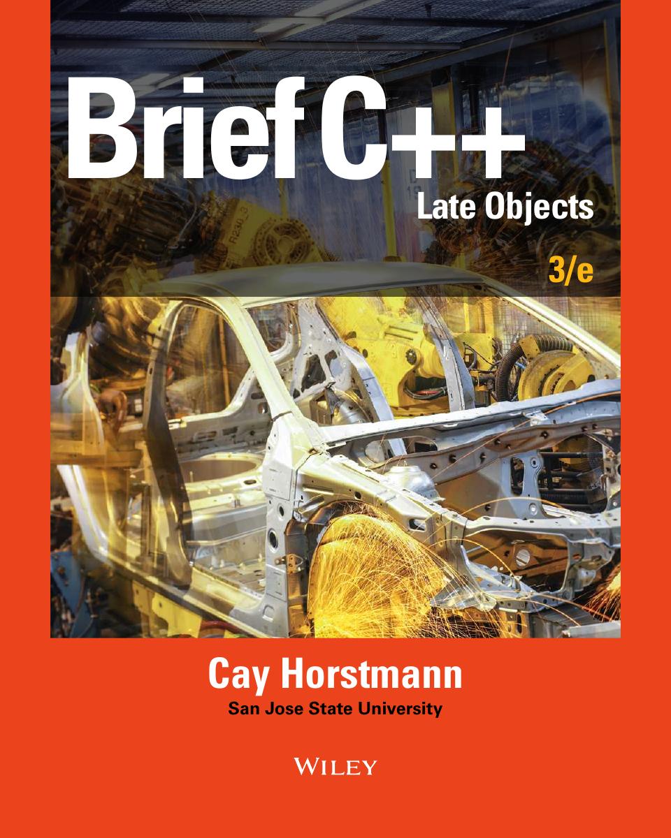 Preview page 3 of Brief C++ Late Objects By Cay Horstmann