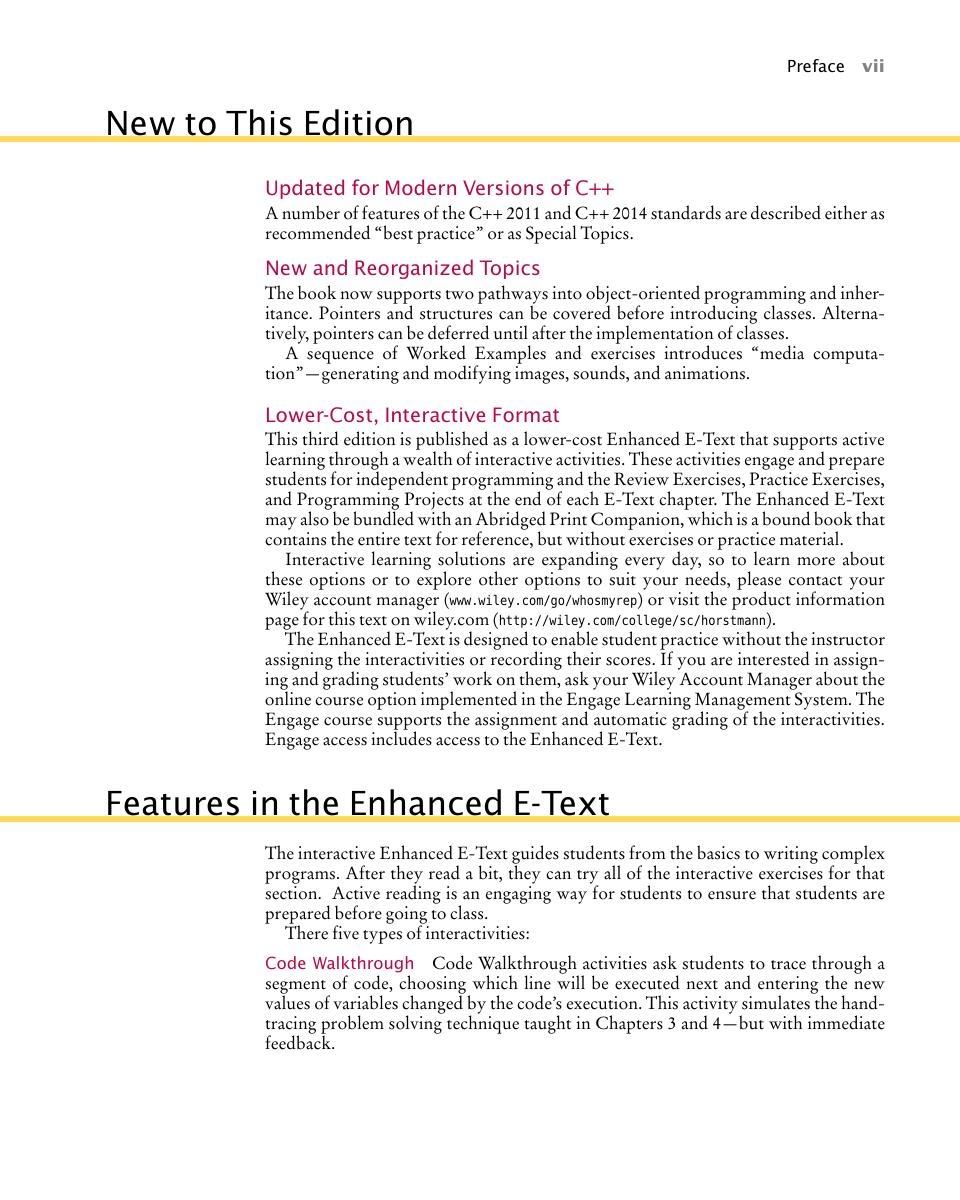Preview page 7 of Brief C++ Late Objects By Cay Horstmann
