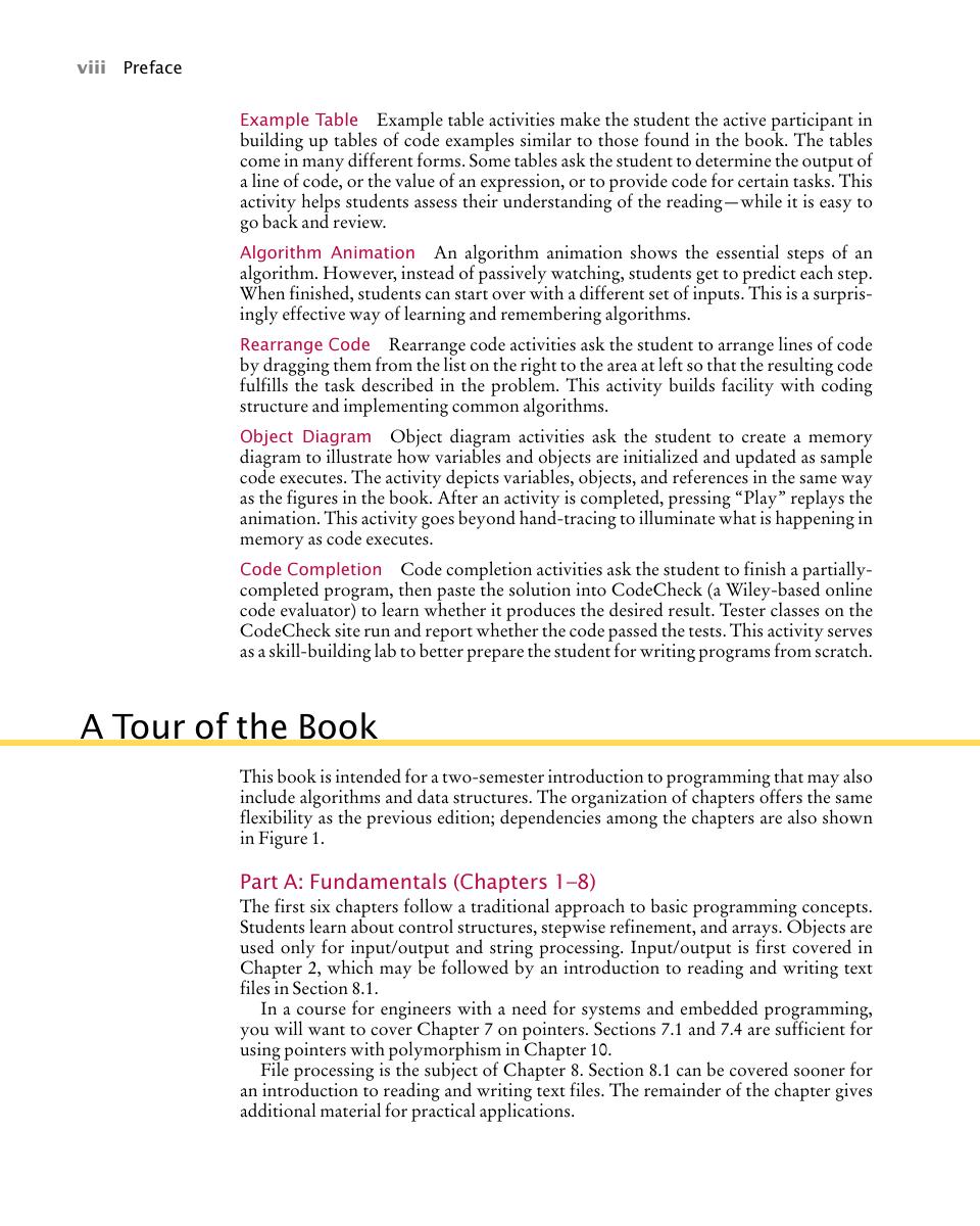 Preview page 8 of Brief C++ Late Objects By Cay Horstmann