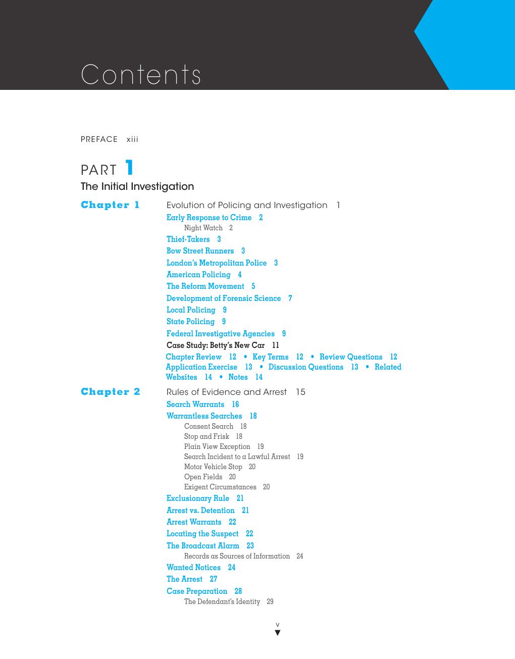 Preview page 6 of Criminal Investigation Basic Perspectives 13th Edition By Charles A. Lushbaugh Paul B. Weston