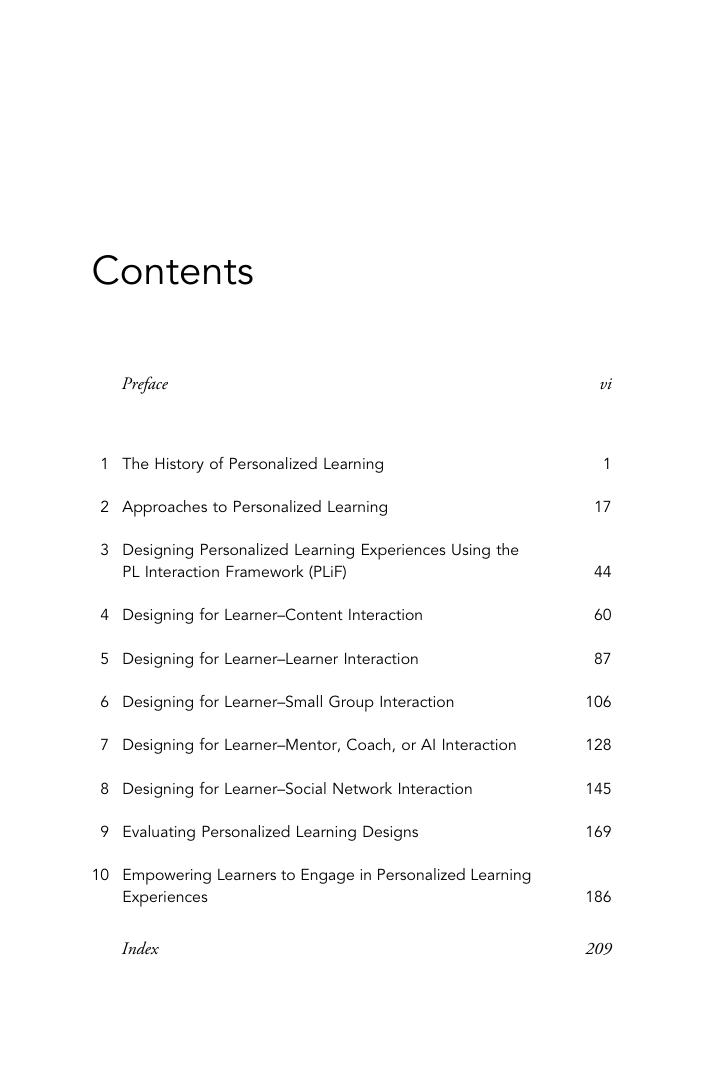 Preview page 6 of Designing Personalized Learning Experiences A Framework By Helen Fake, Nada Dabbagh