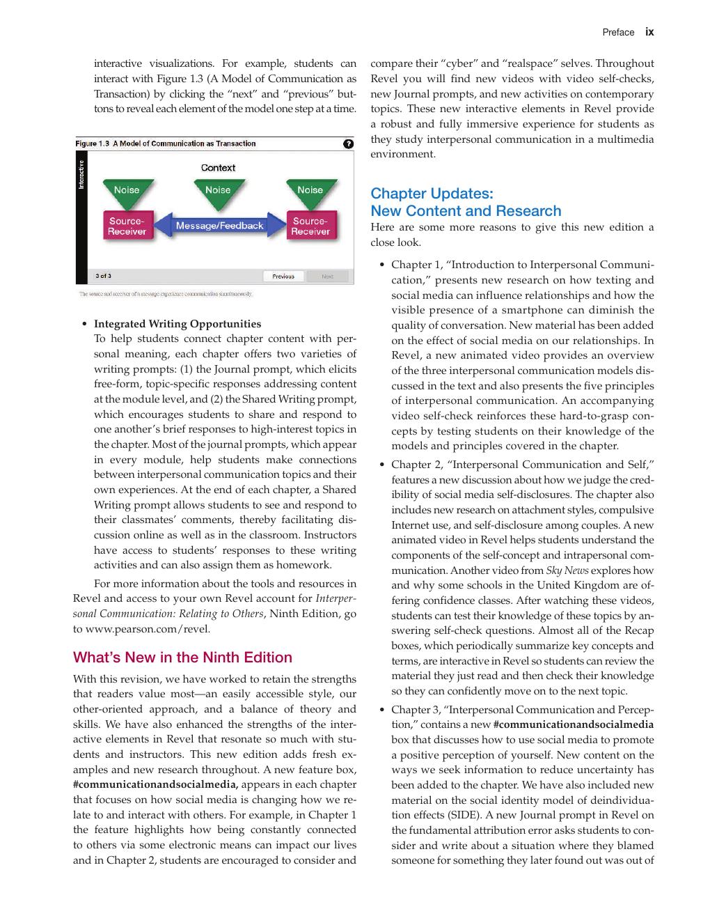 Preview page 10 of Interpersonal Communication Relating to Others 9th Edition By Steven Beebe, Susan Beebe, Mark Redmond