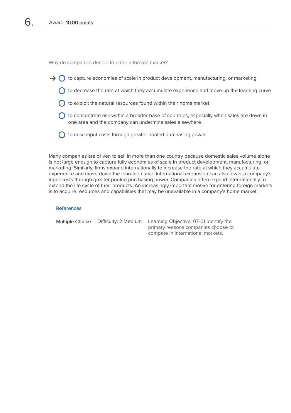 Preview page 6 of Test Bank Crafting & Executing Strategy 2024 Release by Thompson | Chap 7 to 12