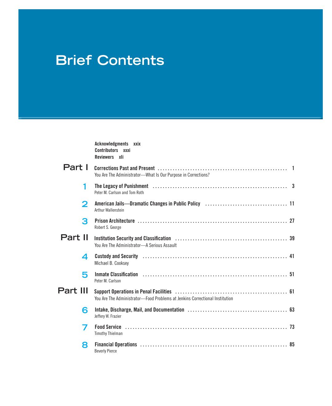 Preview page 4 of Prison and Jail Administration 3rd Edition By Peter Carlson
