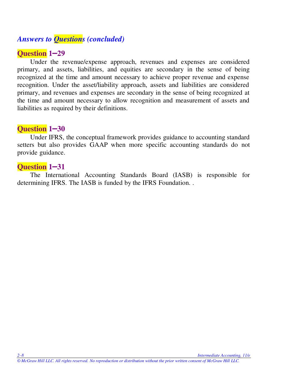 Preview page 9 of Solution Manual For Intermediate Accounting 11th Edition by David Spiceland, Mark Nelson Complete All Chapters 1 - 21 &