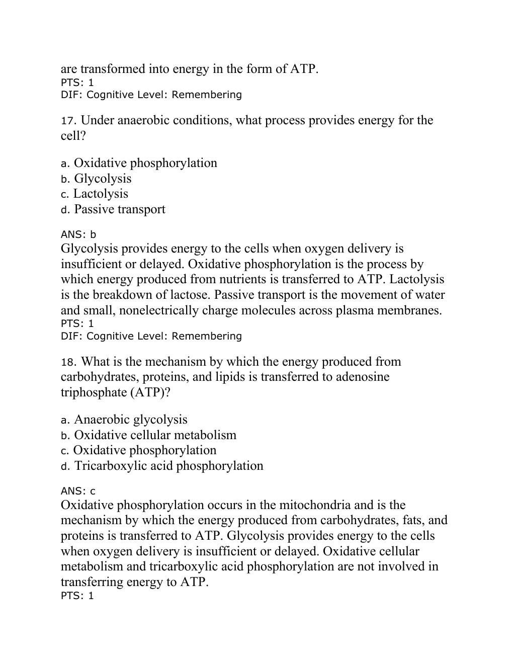 Preview page 9 of Test Bank for McCance & Huether’s Pathophysiology, 9th Edition by Julia Rogers