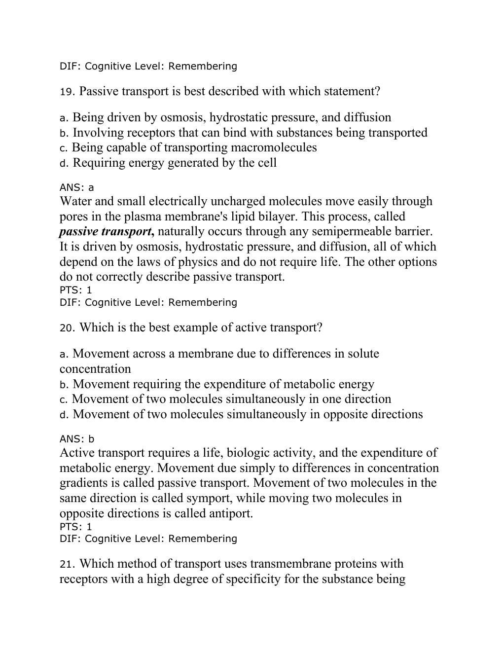 Preview page 10 of Test Bank for McCance & Huether’s Pathophysiology, 9th Edition by Julia Rogers