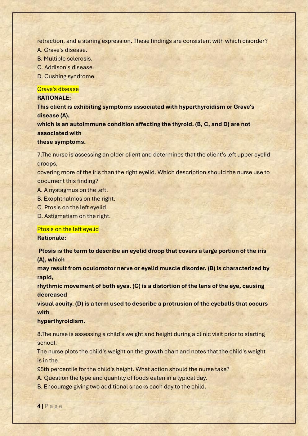 Preview page 4 of RN HESI CRITICAL CARE EXAM PREP