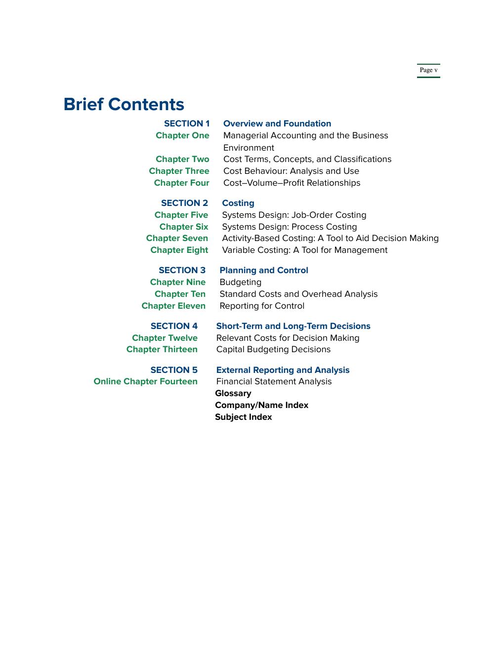 Preview page 8 of Managerial Accounting Thirteenth Edition Garrison, Libby, Webb
