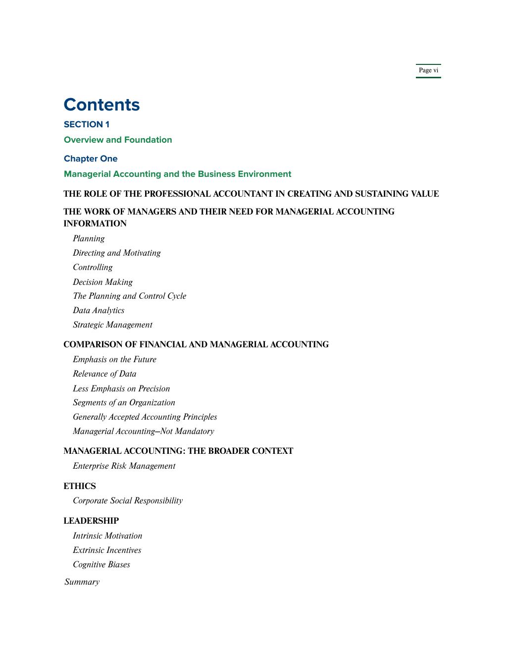 Preview page 9 of Managerial Accounting Thirteenth Edition Garrison, Libby, Webb