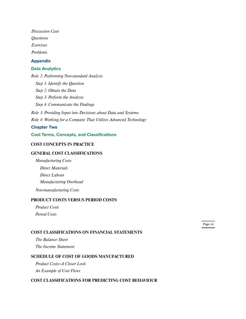 Preview page 10 of Managerial Accounting Thirteenth Edition Garrison, Libby, Webb
