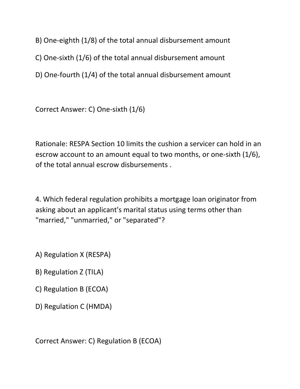 Preview page 3 of SAFE MLO PRACTICE EXAM PRACTICE QUESTIONS AND CORRECT ANSWERS
