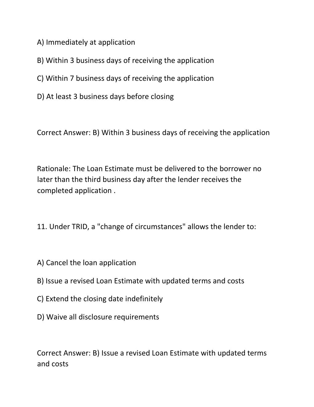 Preview page 8 of SAFE MLO PRACTICE EXAM PRACTICE QUESTIONS AND CORRECT ANSWERS