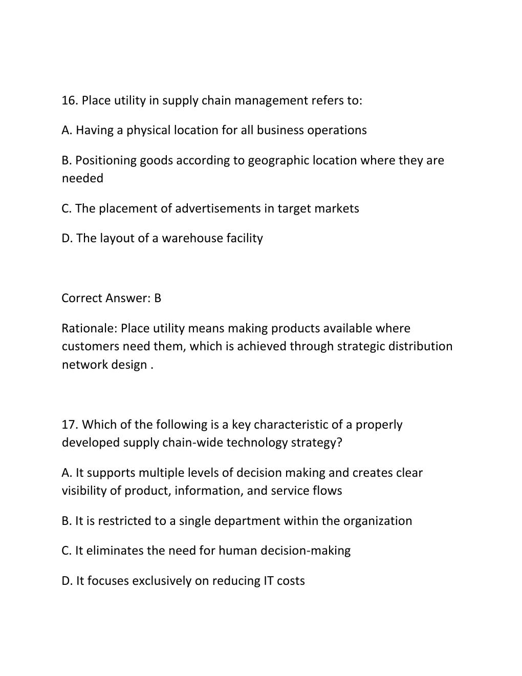 Preview page 10 of SCMN 2150 EXAM 1 PRACTICE QUESTIONS AND CORRECT ANSWERS