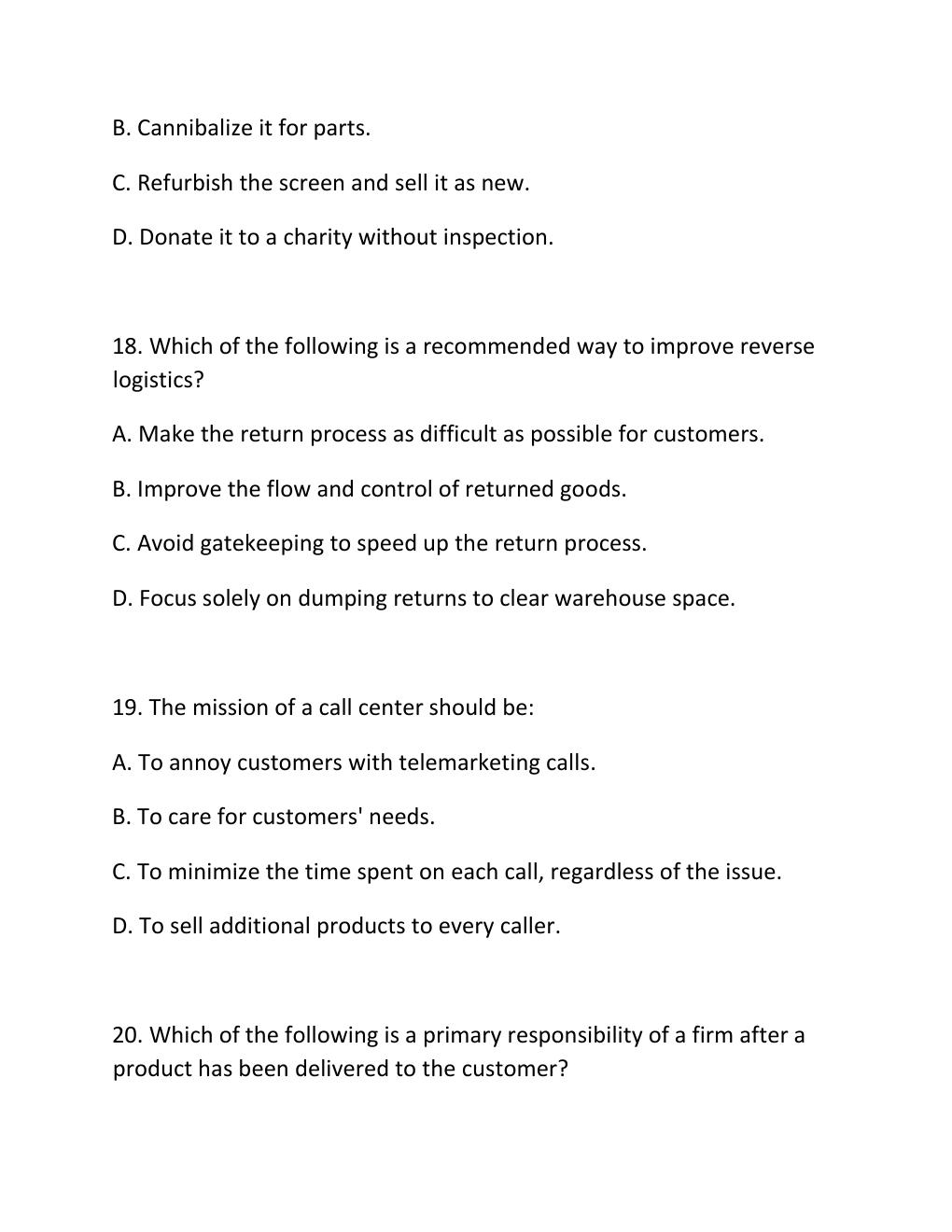Preview page 7 of SCMN 2150 PRACTICE EXAM PRACTICE QUESTIONS AND CORRECT ANSWERS