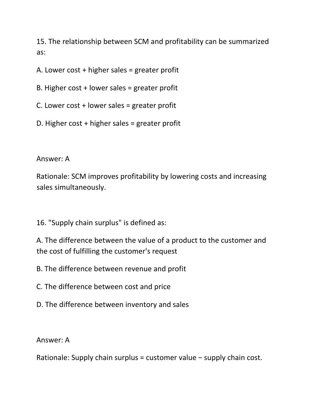 Preview page 9 of SCMN 2150 MOCK EXAM PRACTICE QUESTIONS AND CORRECT ANSWERS