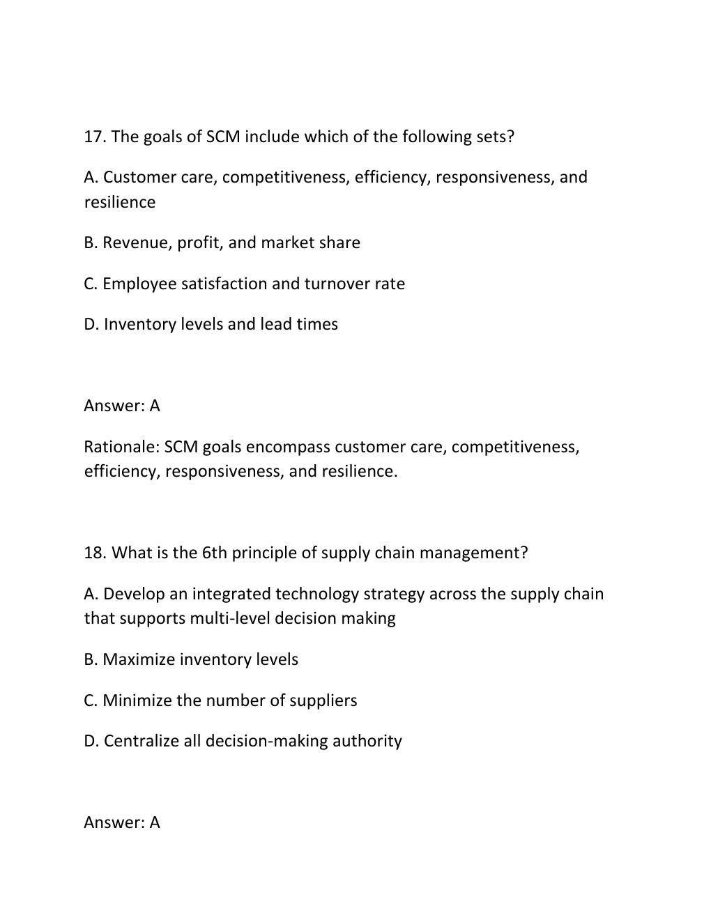 Preview page 10 of SCMN 2150 MOCK EXAM PRACTICE QUESTIONS AND CORRECT ANSWERS