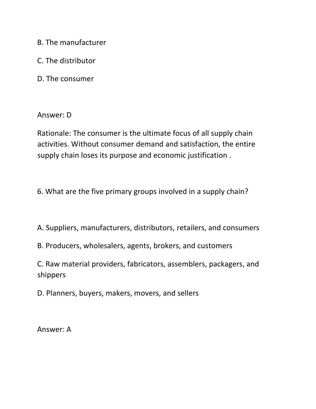 Preview page 4 of SCMN 2150 MODULE 1 ASSESSMENT EXAM PRACTICE QUESTIONS AND CORRECT ANSWERS