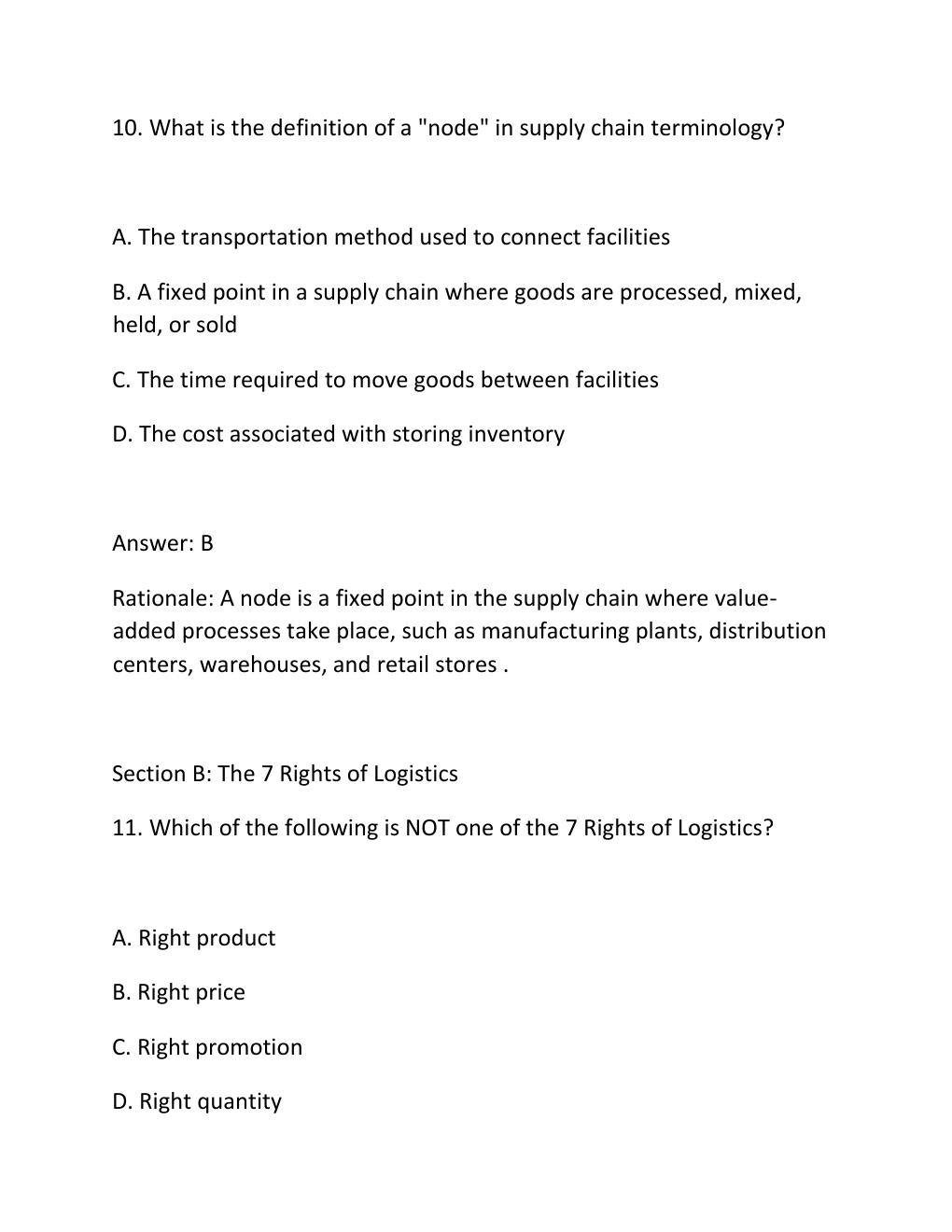 Preview page 7 of SCMN 2150 MODULE 1 ASSESSMENT EXAM PRACTICE QUESTIONS AND CORRECT ANSWERS