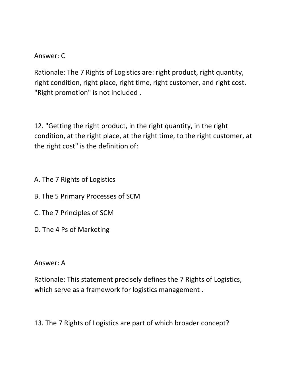 Preview page 8 of SCMN 2150 MODULE 1 ASSESSMENT EXAM PRACTICE QUESTIONS AND CORRECT ANSWERS