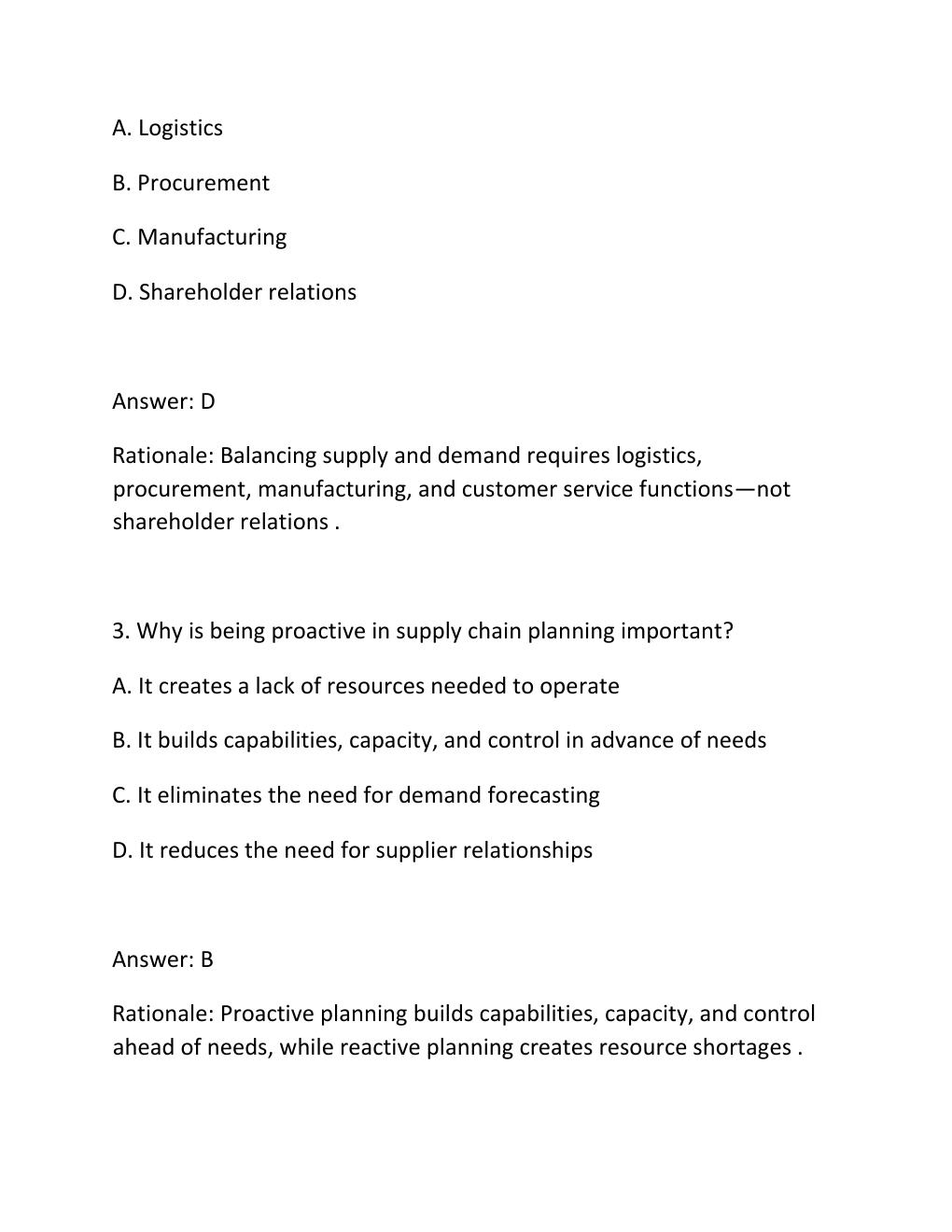 Preview page 2 of SCMN 2150 MODULE 3 ASSESSMENT EXAM PRACTICE QUESTIONS AND CORRECT ANSWERS
