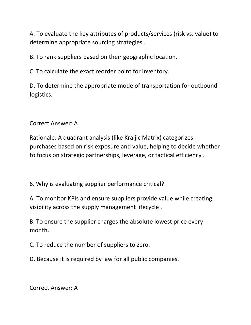 Preview page 4 of SCMN 2150 MODULE 5 ASSESSMENT EXAM PRACTICE QUESTIONS AND CORRECT ANSWERS