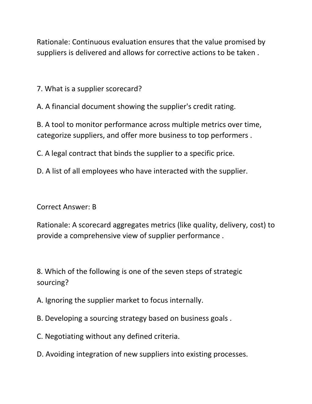 Preview page 5 of SCMN 2150 MODULE 5 ASSESSMENT EXAM PRACTICE QUESTIONS AND CORRECT ANSWERS