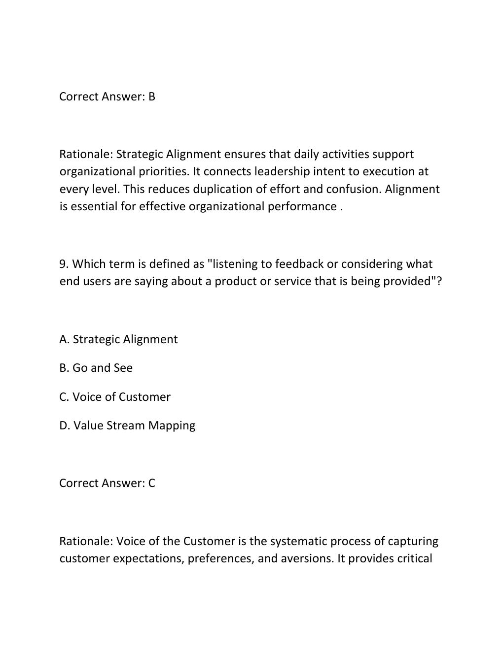 Preview page 7 of SNCOA LDR 303S IMPROVING ORGANIZATIONS PROBLEM SOLVING EXERCISE EXAM PRACTICE QUESTIONS AND CORRECT ANSWERS