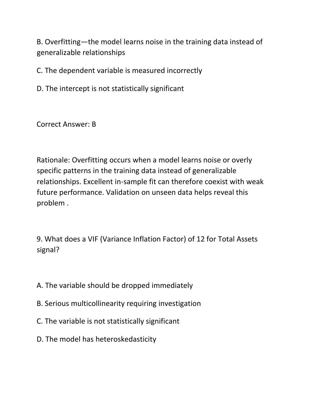 Preview page 7 of WGU D553 DATA ANALYTICS FOR ACCOUNTANTS II TASK 1 PERFORMANCE ASSESSMENT GUIDE AUDIT FEE REGRESSION EXCEL ANALYSIS AND P