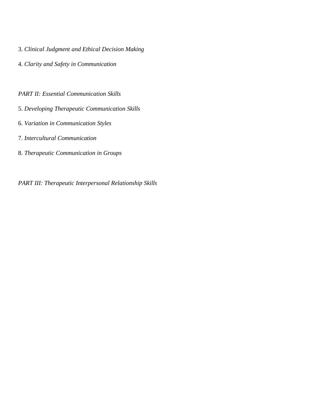 Preview page 3 of Test Bank Interpersonal Relationships 9th Edition