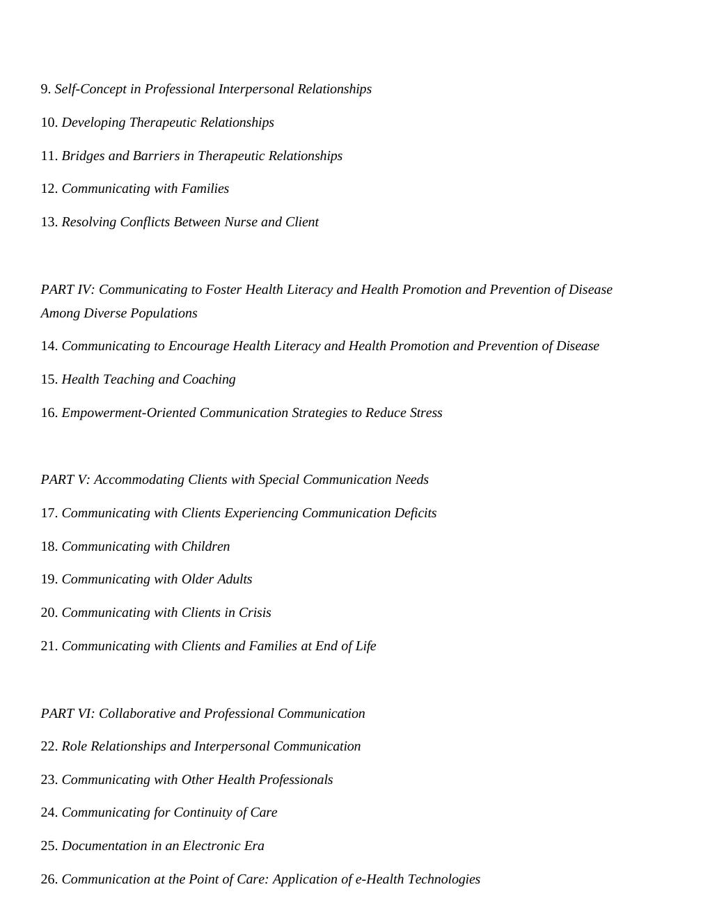 Preview page 4 of Test Bank Interpersonal Relationships 9th Edition