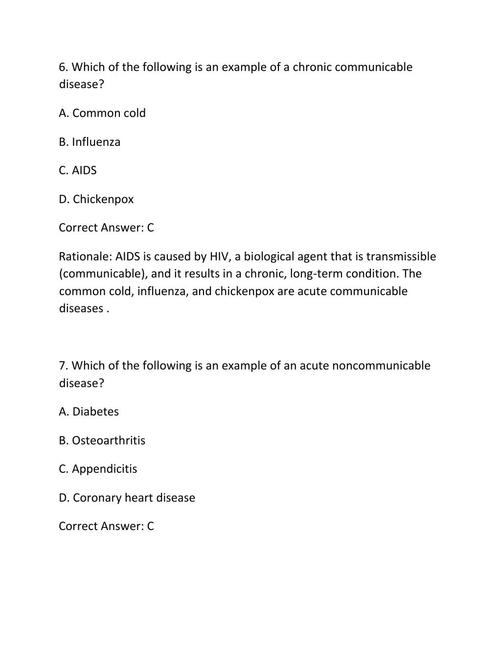 Preview page 4 of WGU D589 CHRONIC AND INFECTIOUS DISEASES OBJECTIVE ASSESSMENT COMPREHENSIVE STUDY GUIDE HLTH 3600 UPDATED OA EXAM PREP W
