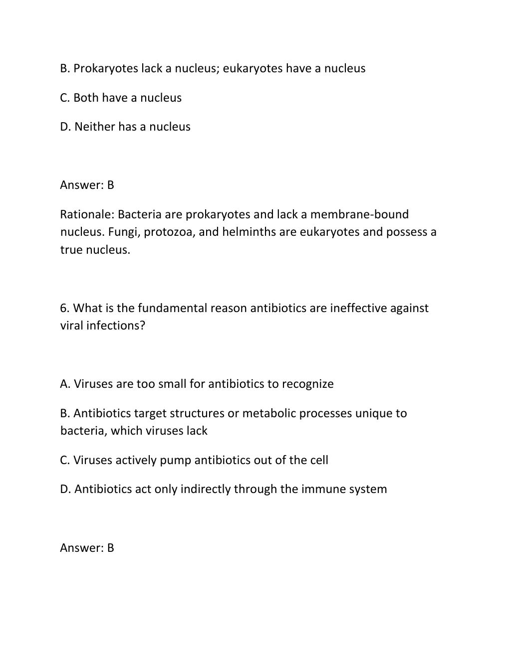 Preview page 4 of WGU D589 Chronic and Infectious Diseases — Objective Assessment Practice Bank