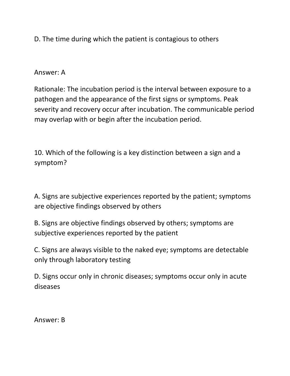 Preview page 7 of WGU D589 Chronic and Infectious Diseases — Objective Assessment Practice Bank