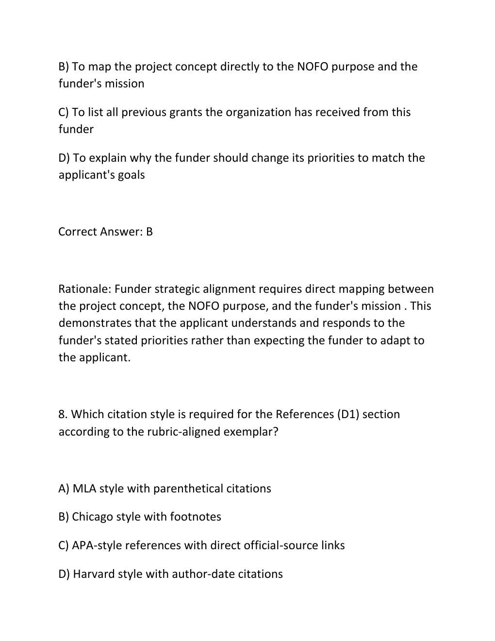 Preview page 7 of WGU D591 GRANT WRITING TASK 1 PERFORMANCE ASSESSMENT TYPE 2 DIABETES NEEDS ASSESSMENT