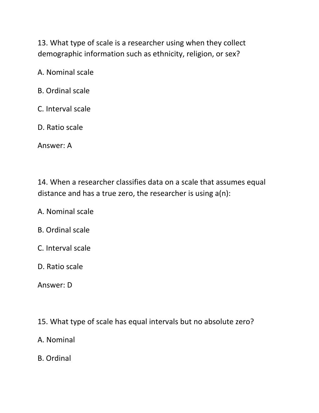 Preview page 6 of PSYC 255 EXPERIMENTAL RESEARCH METHODS, HYPOTHESIS TESTING, DEFINITIONS & MEASUREMENT QUIZ QUESTIONS AND ANSWERS 2026 UP