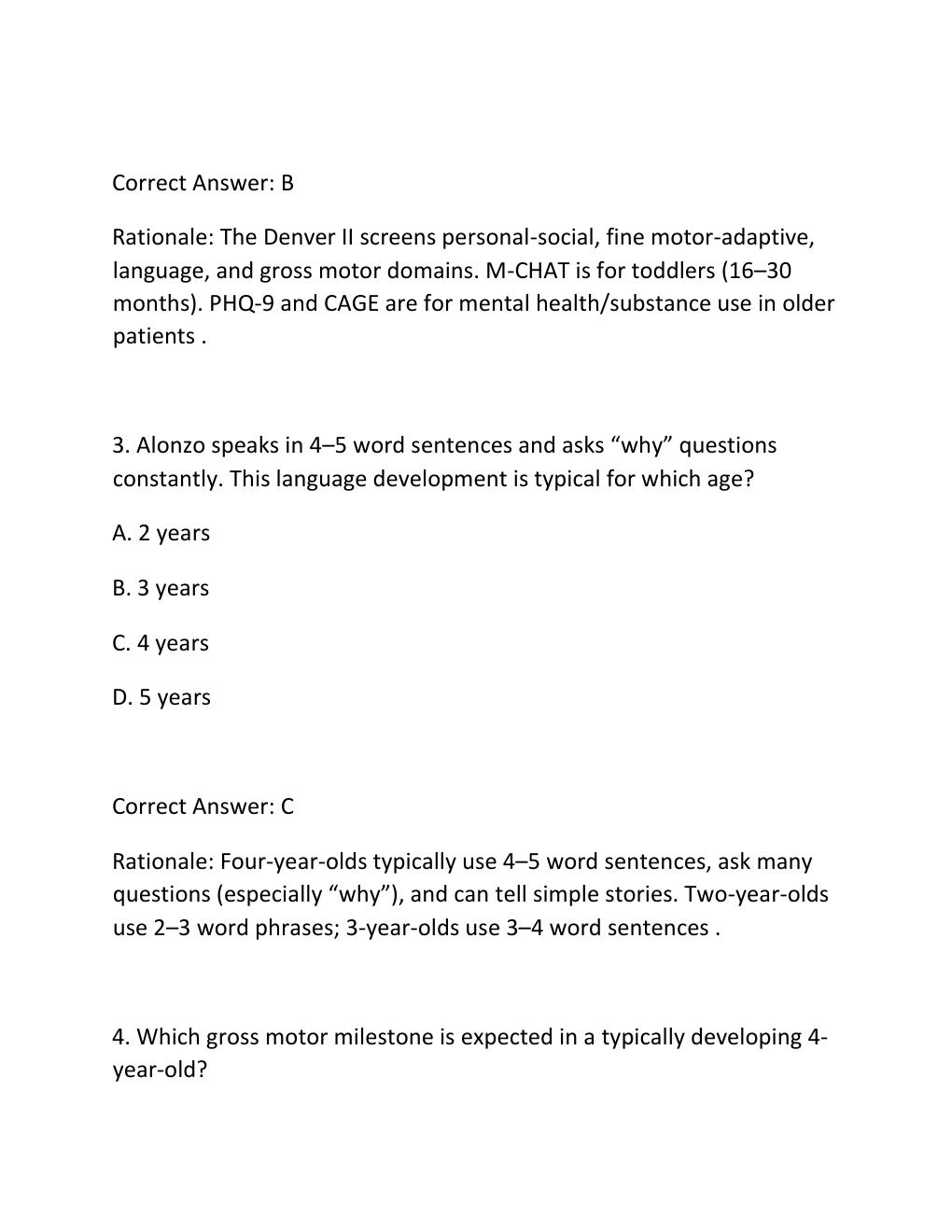 Preview page 2 of SENTINEL U ADVANCED PRACTICE SERIES PEDIATRIC WELLNESS ALONZO HARWOOD COMPLETE SIMULATION ACTIVITY REPORT ASSESSMENT DIA