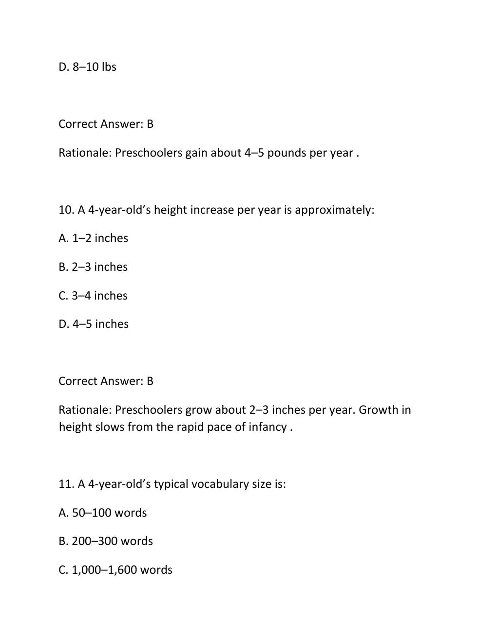 Preview page 6 of SENTINEL U ADVANCED PRACTICE SERIES PEDIATRIC WELLNESS ALONZO HARWOOD COMPLETE SIMULATION ACTIVITY REPORT ASSESSMENT DIA