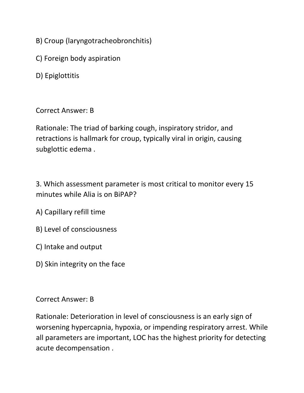 Preview page 2 of SENTINEL U ADVANCED PRACTICE SERIES PEDIATRIC WELLNESS ALIA GHANNAM COMPLETE SIMULATION ACTIVITY REPORT EHR ASSESSMENT D