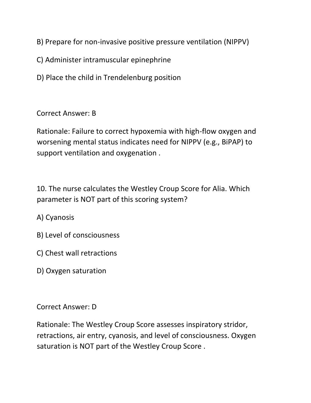 Preview page 6 of SENTINEL U ADVANCED PRACTICE SERIES PEDIATRIC WELLNESS ALIA GHANNAM COMPLETE SIMULATION ACTIVITY REPORT EHR ASSESSMENT D
