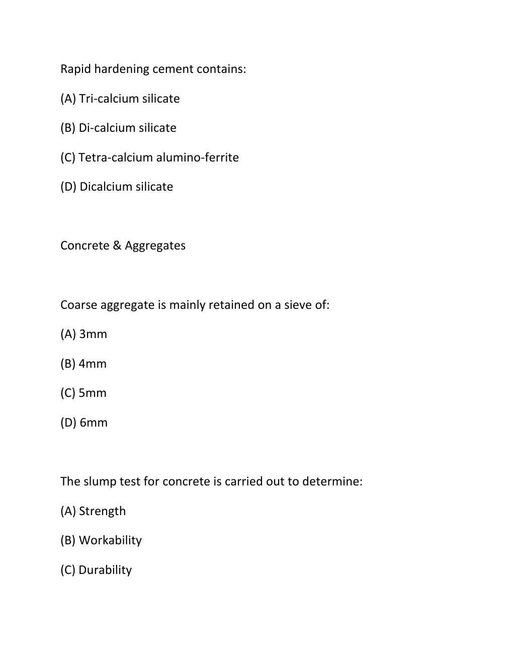 Preview page 6 of ENGV 380 Quiz 8 Building Materials & Construction Methods Questions & Correct Answers...